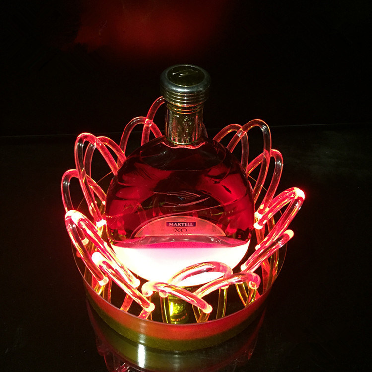 LED Acrylic Display Stand Base for Martell Liquor