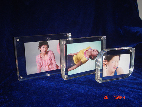 Customize pH-101 Plexiglass Picture Frame Clear Acrylic Magnetic Photo Frame
