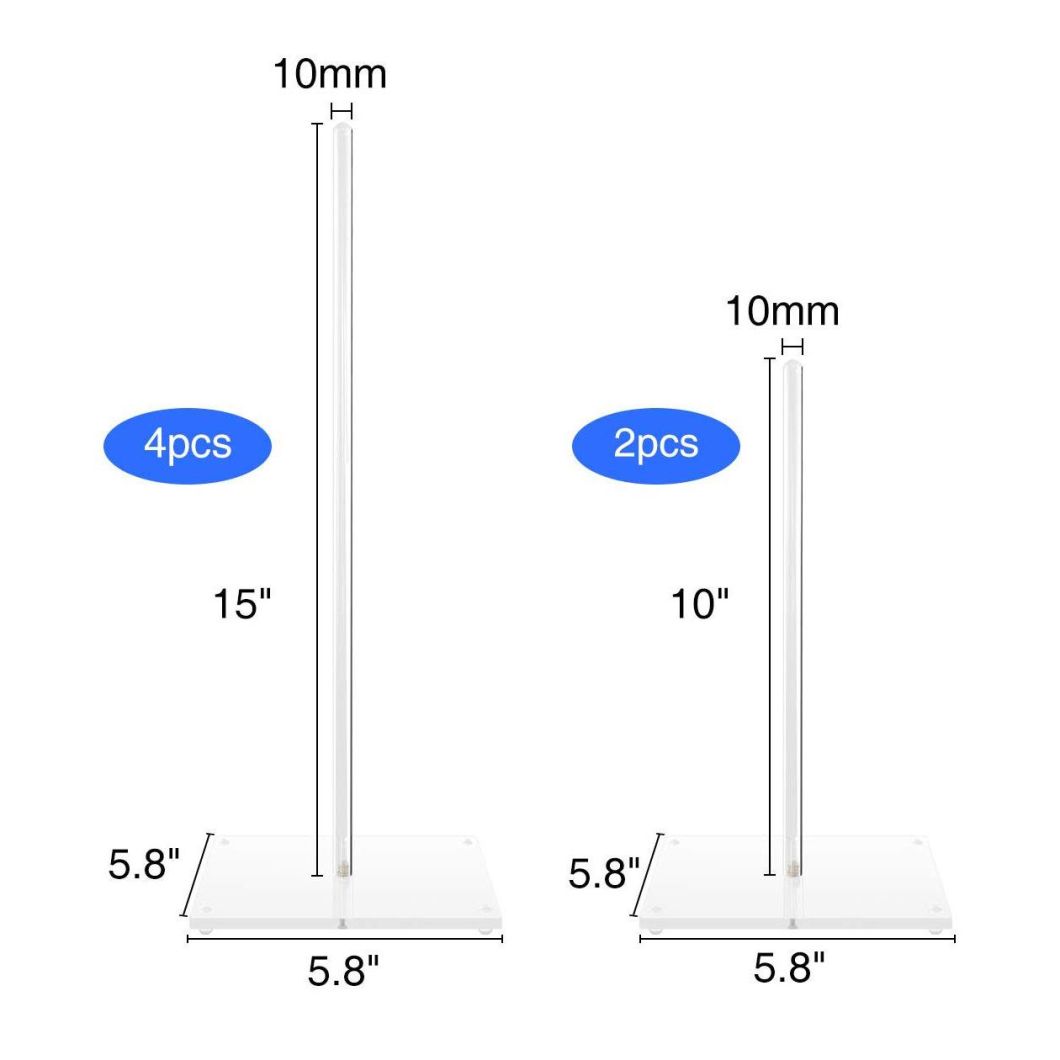 Custom Clear Acrylic Dessert Stand Donut Filler Tray Holder Rack for Display Acrylic Donut Holder