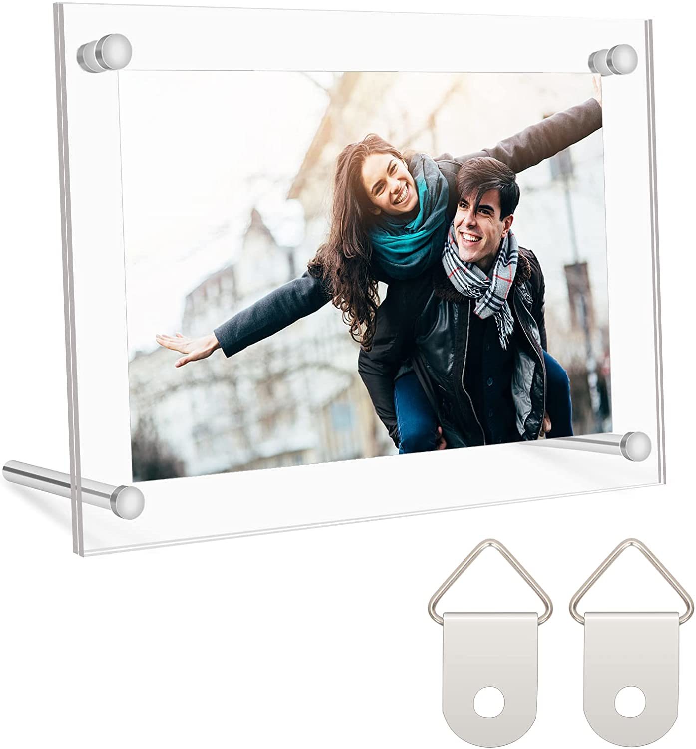 Acrylic Photo Frame Brackets or Acrylic Hanging Picture Frames