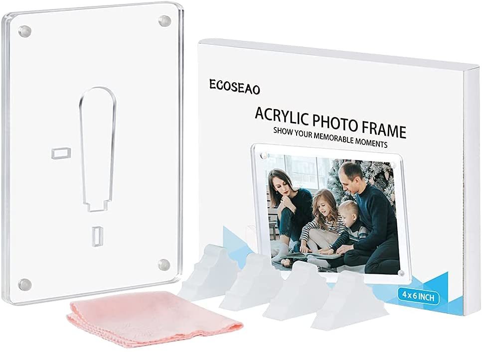 6X8 Minimalist Picture Frame Acrylic Photo Frame