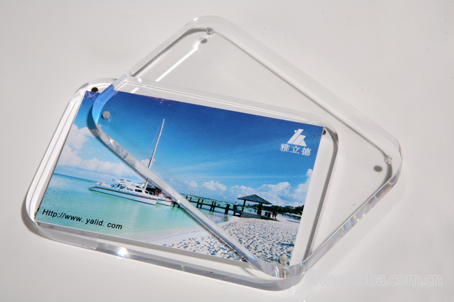 Customize pH-114 Clear Acrylic Magnetic Photo Picture Frame