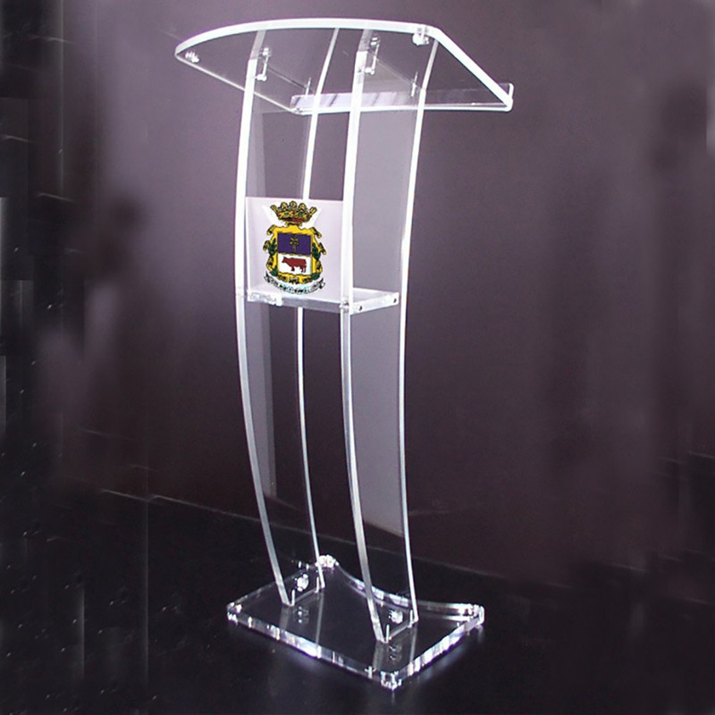 Acrylic display lecture stand CLLS-02