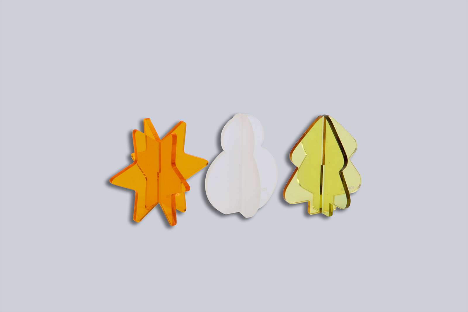 Transparent acrylic ornaments Transparent acrylic ornaments