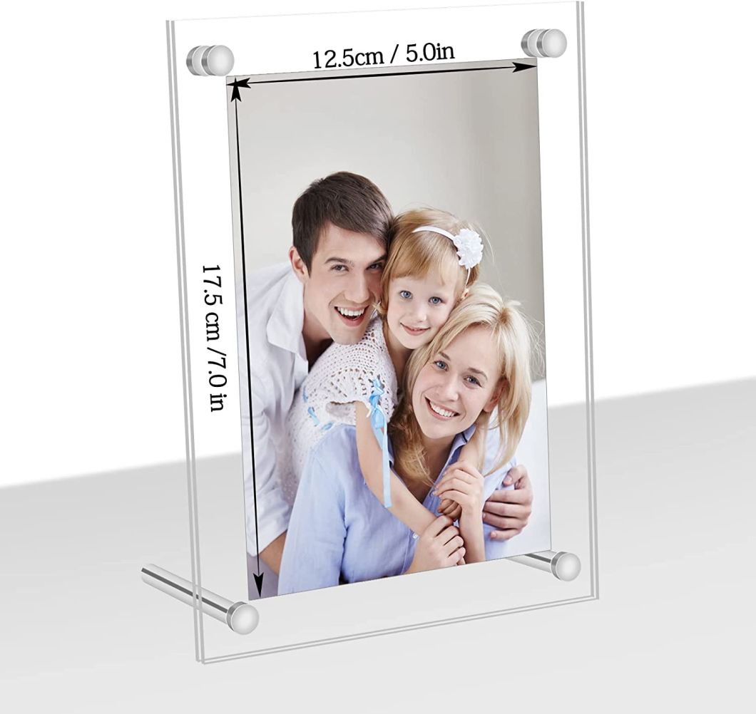 Acrylic Photo Frame Brackets or Acrylic Hanging Picture Frames