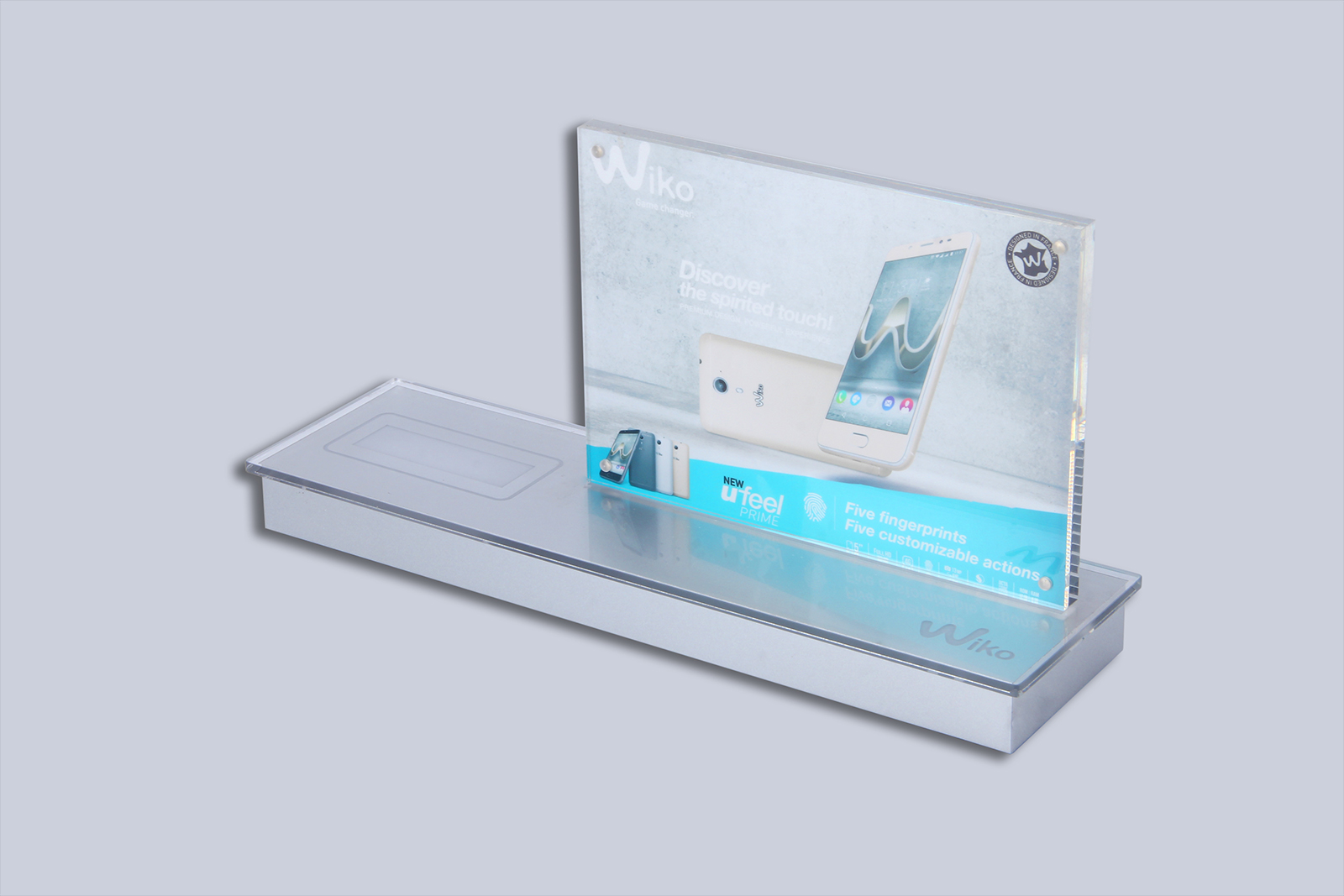 Acrylic mobile phone display stand Acrylic mobile phone display stand