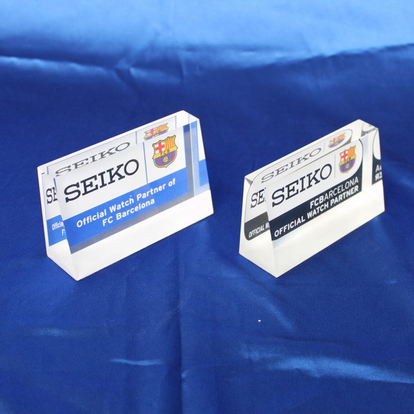 Customize Clear Office Gift Resin Cube