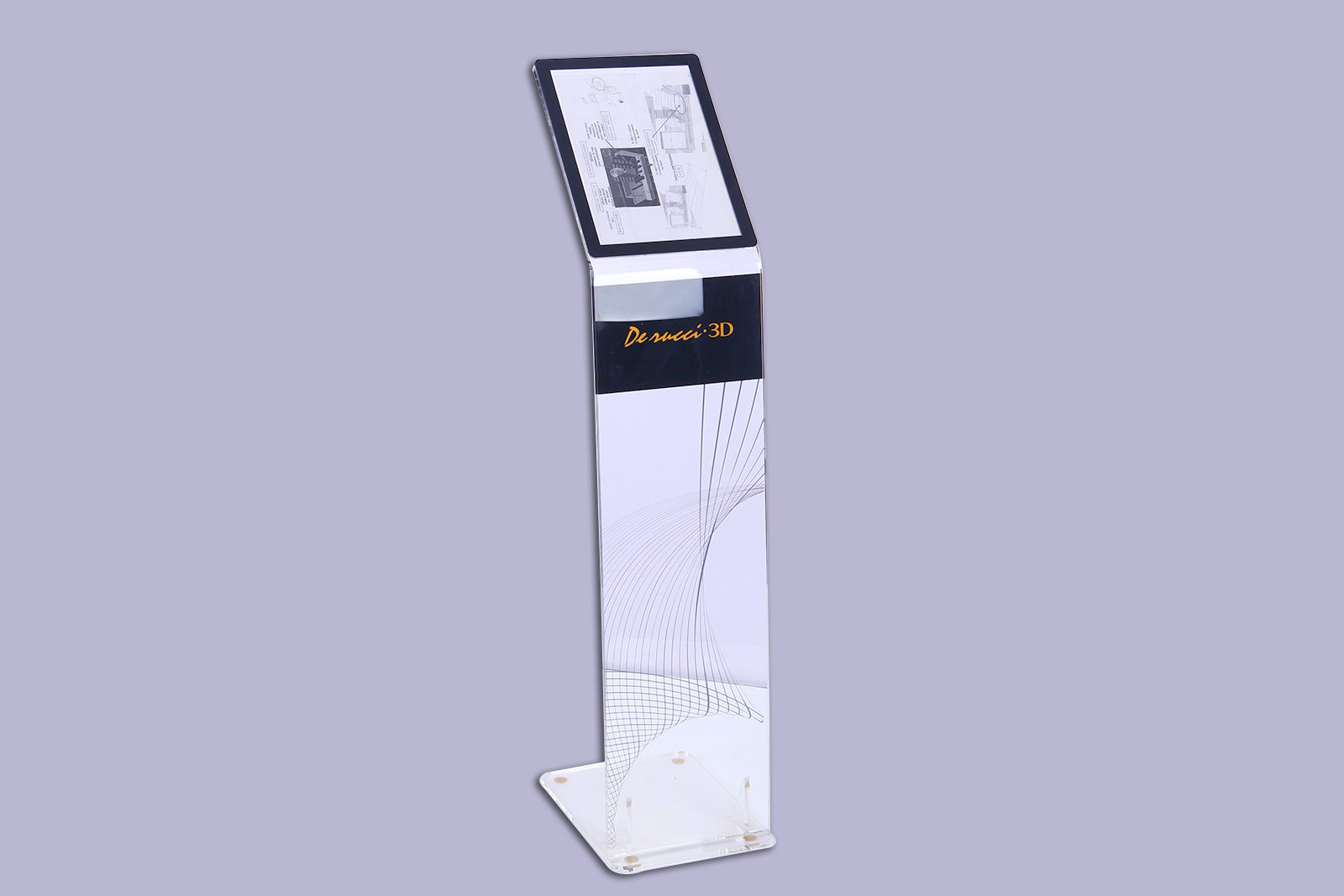 Acrylic Information Display Stand Acrylic Information Display Stand