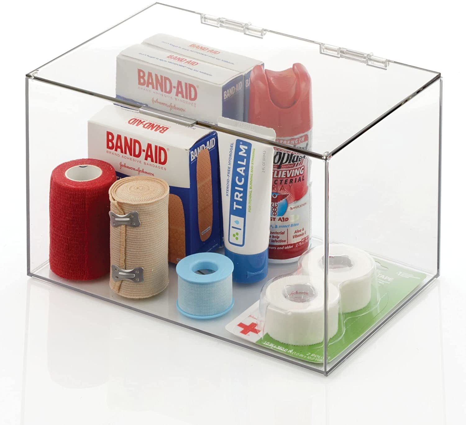 Stackable Acrylic Container with Hinged Lid Acrylic Container
