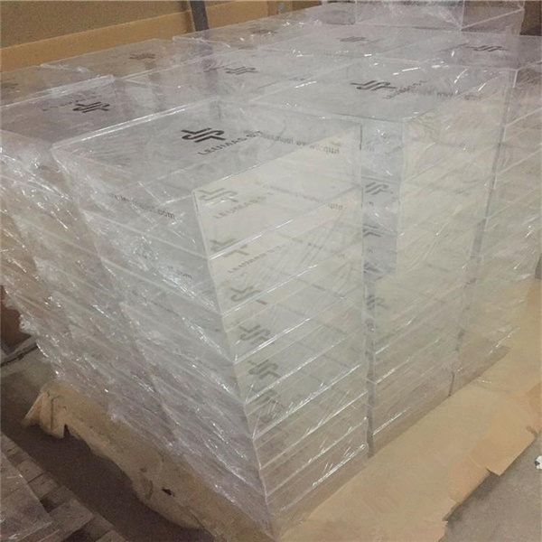 Translucent Color Gift Packaging Drop Front Acrylic Shoe Storage Display Box