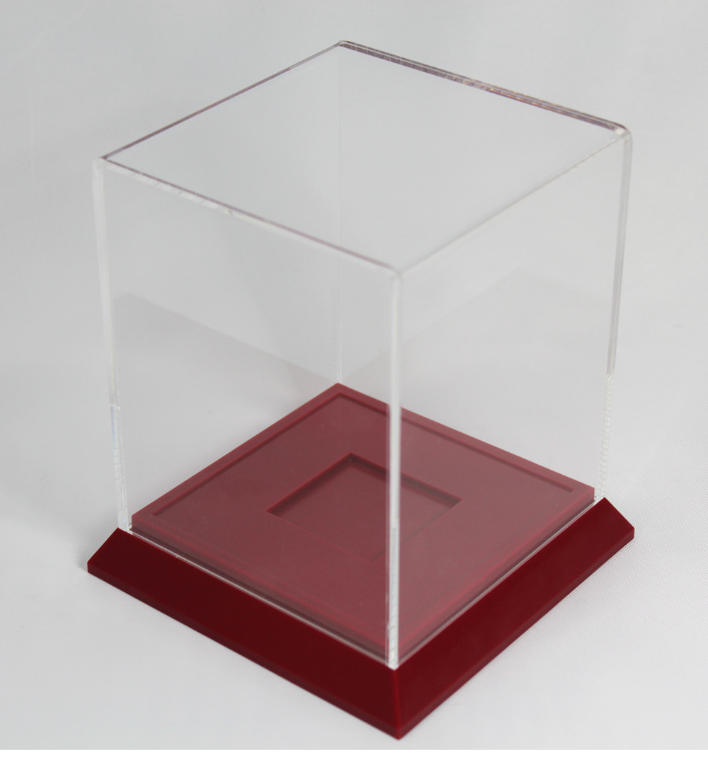 Customize Clear Cube Acrylic Showcase