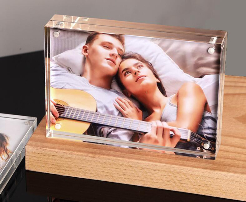Home Decoration Acrylic Magnetic Photo Frame