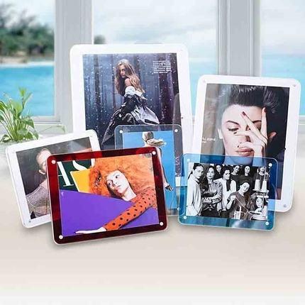 Wholesale High Quality Square Shape Acrylic Photo Frame