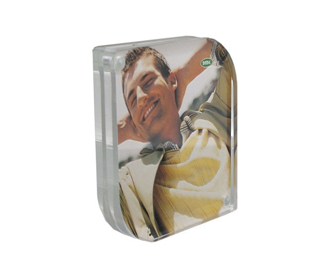 Customize Plexiglass Picture Clear Acrylic Magnetic Photo Frame