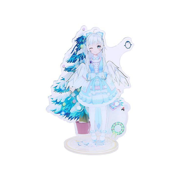 Cartoon Character Clear Custom Printed Transparent Acrylic Display Stand
