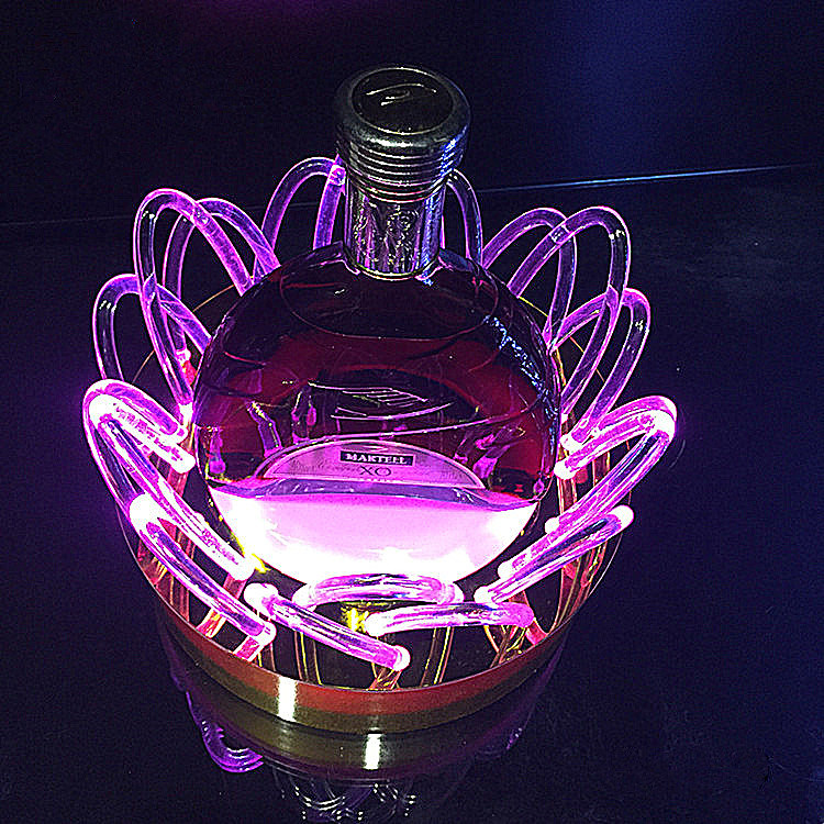 LED Acrylic Display Stand Base for Martell Liquor