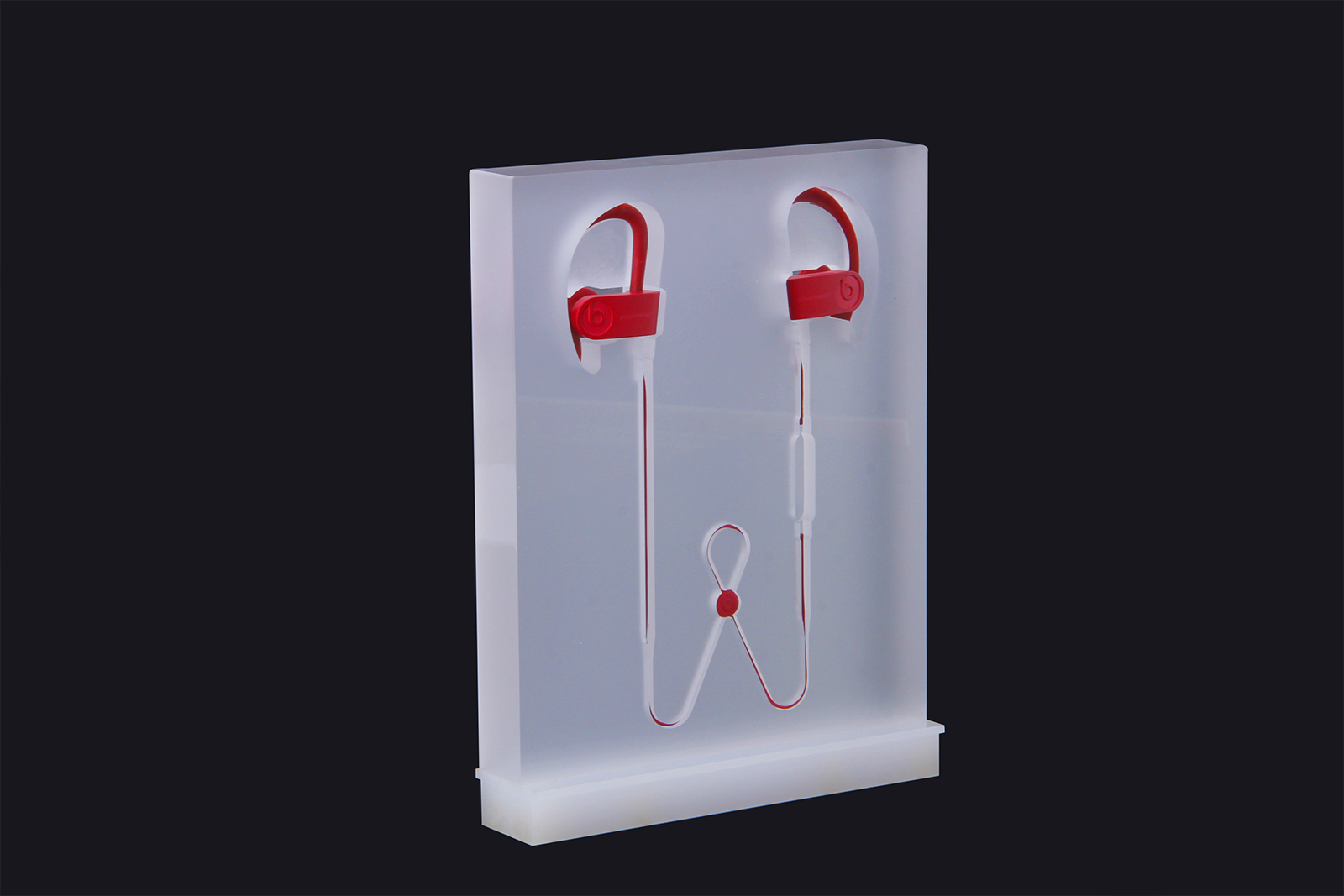 Acrylic headphone display stand Acrylic headphone display stand