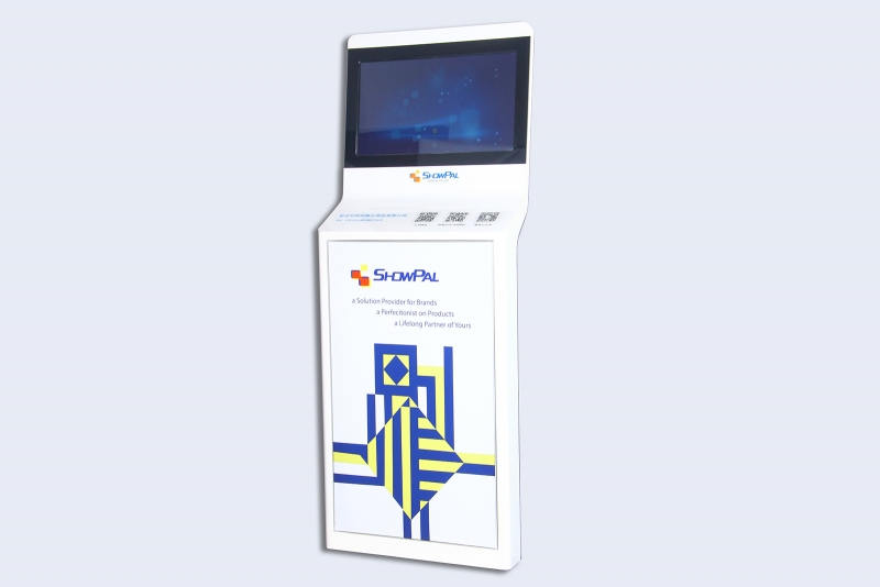 Advertising display rack
