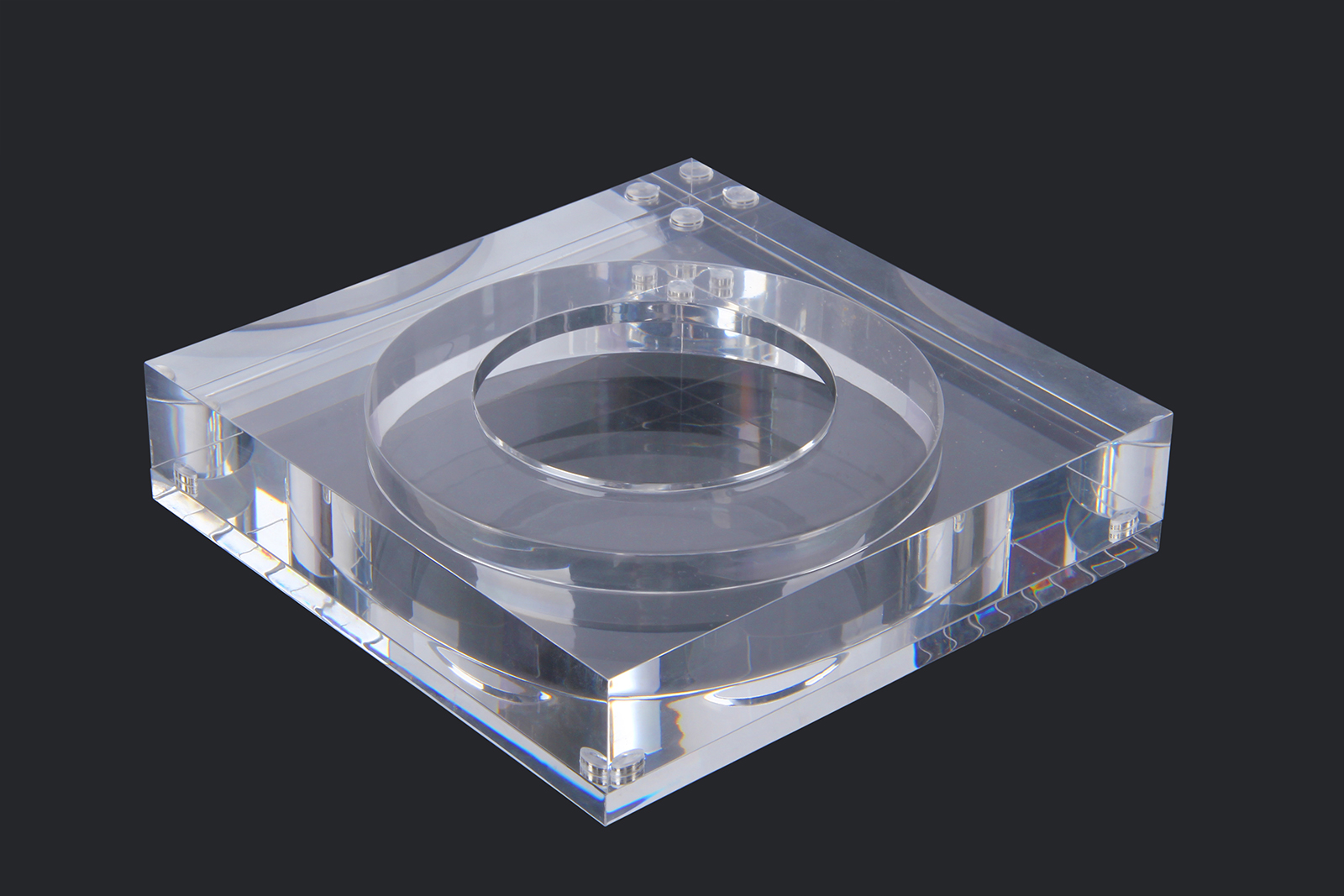 Acrylic Coin Collection Box Acrylic Coin Collection Box