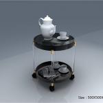 Custom clear acrylic coffee table acrylic side table China Manufacturer