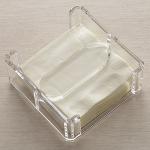 Lucite Clear Napkin Holder